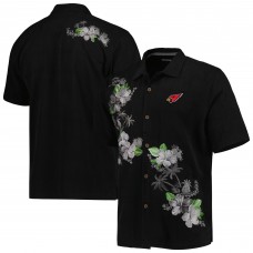 Рубашка с коротким рукавом Arizona Cardinals Tommy Bahama Sport Azule Oasis Camp - Black