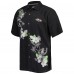 Рубашка с коротким рукавом Baltimore Ravens Tommy Bahama Sport Azule Oasis Camp - Black