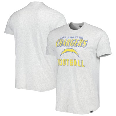 Футболка Los Angeles Chargers 47 Dozer Franklin Lightweight - Gray