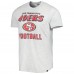 Футболка San Francisco 49ers 47 Dozer Franklin Lightweight - Gray