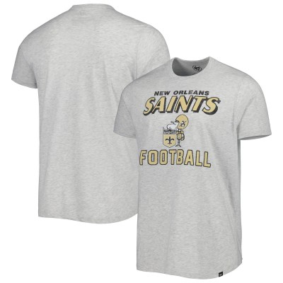 Футболка New Orleans Saints 47 Dozer Franklin Lightweight - Gray