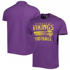 Minnesota Vikings 47 Wordmark Rider Franklin T-Shirt - Purple