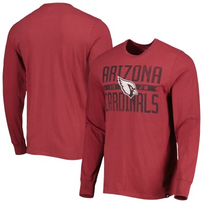 Футболка с длинным рукавом Arizona Cardinals 47 Brand Wide Out Franklin - Cardinal