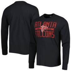 Футболка с длинным рукавом Atlanta Falcons 47 Brand Wide Out Franklin - Black
