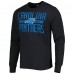 Футболка с длинным рукавом Carolina Panthers 47 Brand Wide Out Franklin - Black