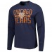Футболка с длинным рукавом Chicago Bears 47 Brand Wide Out Franklin - Navy