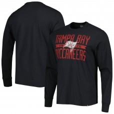 Футболка с длинным рукавом Tampa Bay Buccaneers 47 Brand Wide Out Franklin - Black