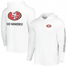 Кофта с капюшоном San Francisco 49ers Vineyard Vines Local - White Кофта с капюшоном San Francisco 49ers Vineyard Vines Local - White