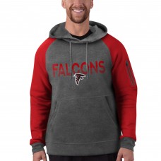 Atlanta Falcons MSX by Michael Strahan Pullover Hoodie - Gray/Red