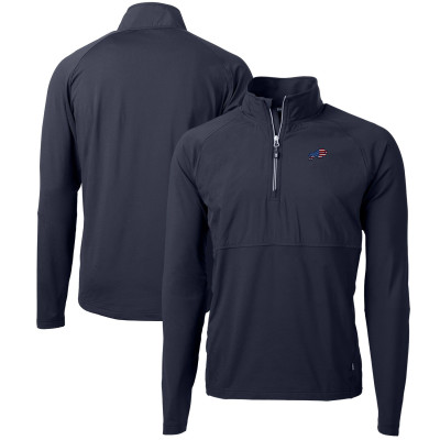 Пуловер Buffalo Bills Cutter & Buck Navy Adapt Eco Knit Hybrid Recycled Top