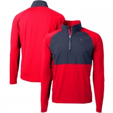 Кофта на короткой молнии Tampa Bay Buccaneers Cutter & Buck Adapt Eco Knit Hybrid Recycled - Red