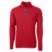 Кофта на короткой молнии Tampa Bay Buccaneers Cutter & Buck Team Adapt Eco Knit Hybrid Recycled - Red