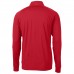 Кофта на короткой молнии Tampa Bay Buccaneers Cutter & Buck Team Adapt Eco Knit Hybrid Recycled - Red