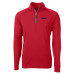 Пуловер Pittsburgh Steelers Cutter & Buck Red Team Adapt Eco Knit Hybrid Recycled Top