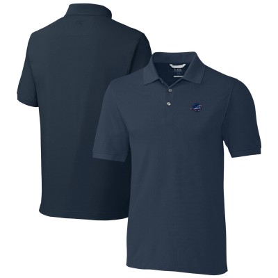 Miami Dolphins Cutter & Buck Navy Advantage Tri-Blend Pique Polo