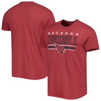 Футболка Arizona Cardinals 47 Team Stripe - Cardinal