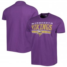 Minnesota Vikings 47 Team Stripe T-Shirt - Purple