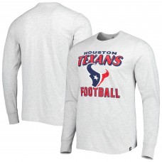 Футболка с длинным рукавом Houston Texans 47 Dozer Franklin - Heathered Gray