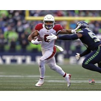 Unsigned Arizona Cardinals James Conner Fanatics Authentic Blocks Tackle Photograph