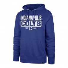 Толстовка Indianapolis Colts 47 Box Out Headline - Royal