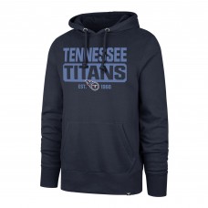 Толстовка Tennessee Titans 47 Box Out Headline - Navy