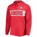 Футболка с длинным рукавом San Francisco 49ers 47 Field Franklin Hooded - Scarlet