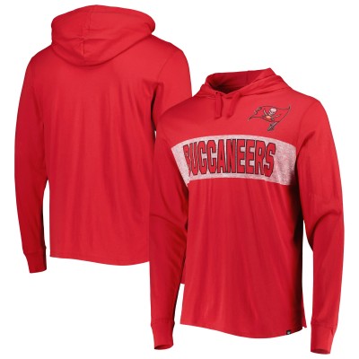 Футболка с длинным рукавом Tampa Bay Buccaneers 47 Field Franklin Hooded - Red