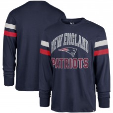 Футболка с длинным рукавом New England Patriots 47 Irving - Navy