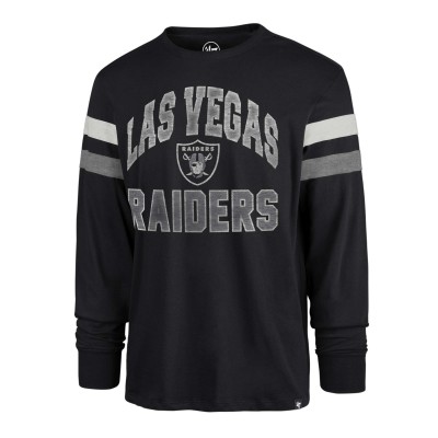 Футболка с длинным рукавом Las Vegas Raiders 47 Irving - Black