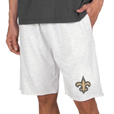 Шорты New Orleans Saints Concepts Sport Oatmeal Mainstream Terry