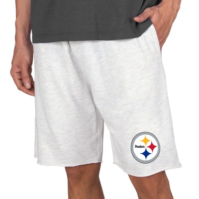 Шорты Pittsburgh Steelers Concepts Sport Mainstream Terry - Oatmeal