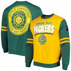 Кофта Green Bay Packers Mitchell & Ness All Over 2.0 - Gold