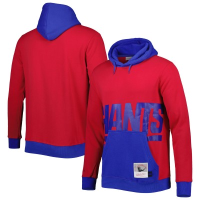 Толстовка New York Giants Mitchell & Ness Big Face 5.0 - Red