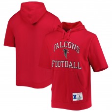 Толстовка Atlanta Falcons Mitchell & Ness Washed Short Sleeve - Scarlet