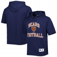 Толстовка Chicago Bears Mitchell & Ness Washed Short Sleeve - Navy