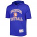 Толстовка Denver Broncos Mitchell & Ness Washed Short Sleeve - Royal