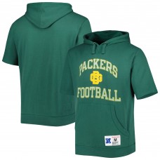 Толстовка Green Bay Packers Mitchell & Ness Washed Short Sleeve - Green