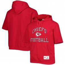 Толстовка Kansas City Chiefs Mitchell & Ness Washed Short Sleeve - Red