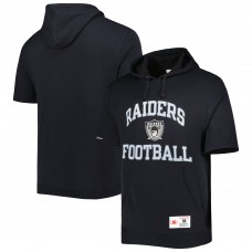 Футболка с капюшоном Las Vegas Raiders Mitchell & Ness Washed - Black
