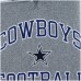 Толстовка Dallas Cowboys Mitchell & Ness Washed Short Sleeve - Heather Gray