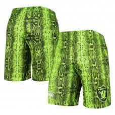 Las Vegas Raiders New Era Summer Pop Shorts - Neon Green