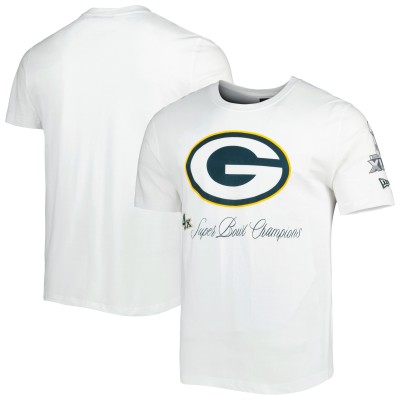 Футболка Green Bay Packers New Era Historic Champs - White