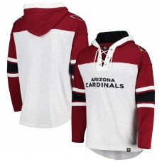 Толстовка Arizona Cardinals 47 Gridiron Lace-Up - Heather Gray