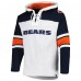 Толстовка Chicago Bears 47 Gridiron Lace-Up - Heather Gray
