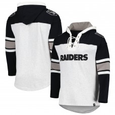 Толстовка Las Vegas Raiders 47 Gridiron Lace-Up - Heather Gray