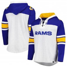 Толстовка Los Angeles Rams 47 Gridiron Lace-Up - Heather Gray