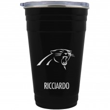 Carolina Panthers Team Logo 22oz. Personalized Tailgater Travel Tumbler