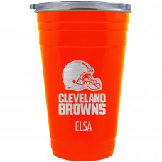 Бокал Cleveland Browns Team Logo 22oz. Personalized Tailgater Travel