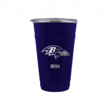 Baltimore Ravens Team Logo 22oz. Personalized Tailgater Travel Tumbler