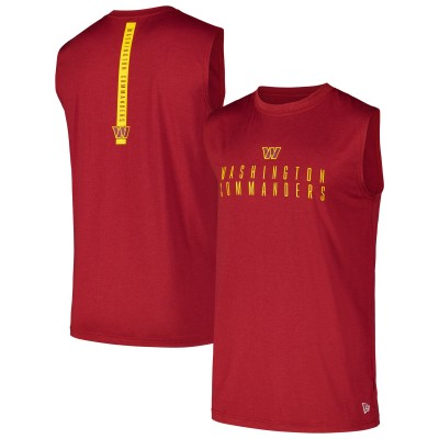 Майка Washington Commanders New Era Team Muscle - Burgundy